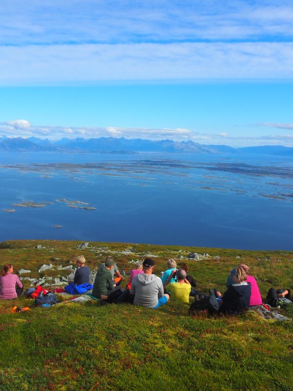 Lovundfjellet med Svartisen i bakgrunnen Foto Mette Østerhus