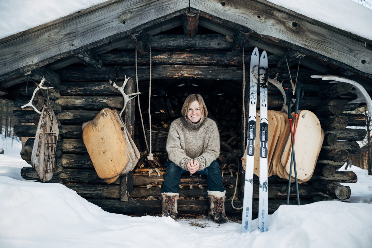Liv Engholm, vår lokalguide Foto: Jan Vincent Kleine