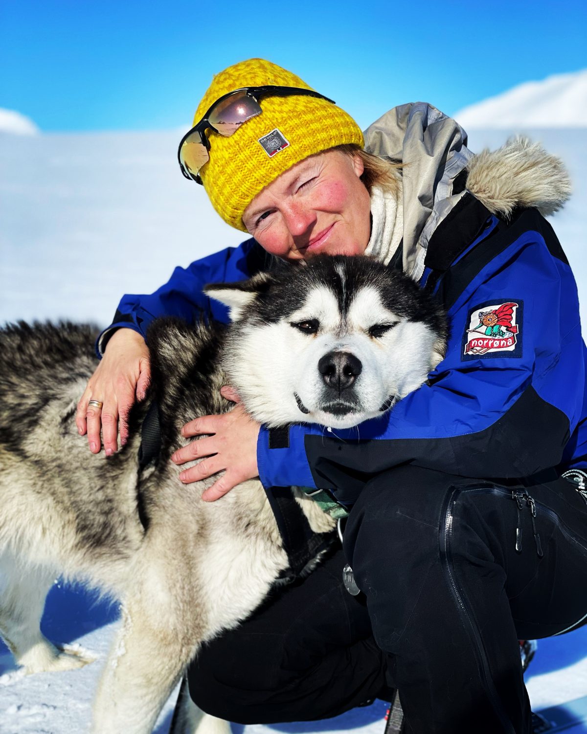 Liv Engholm på Svalbard