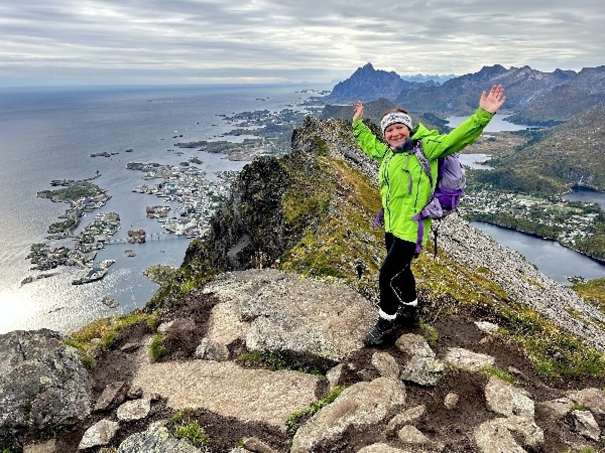 På toppen av Fløya, Svolvær