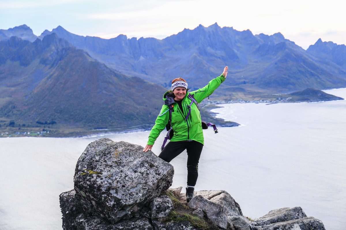 Reiseleder Mette Østerhus takker for turen! Foto Jan Erik Bergstad