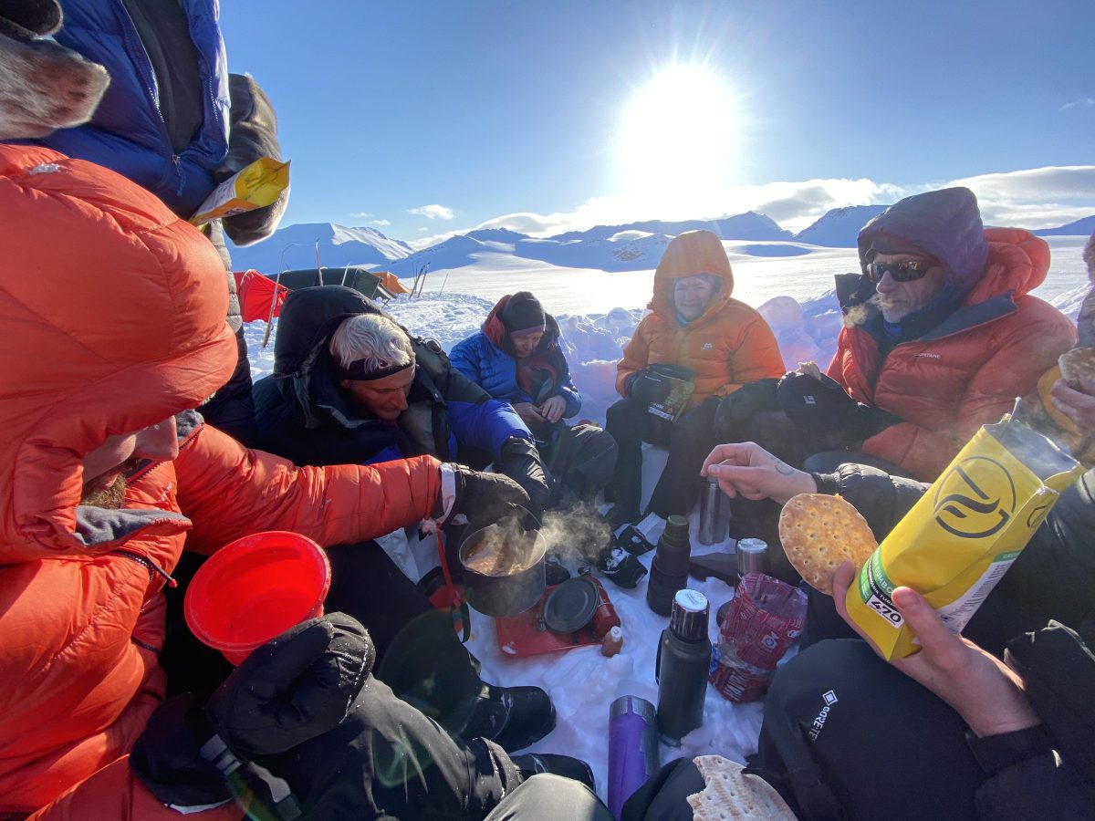 Lunsj i det fri smaker fortreffelig