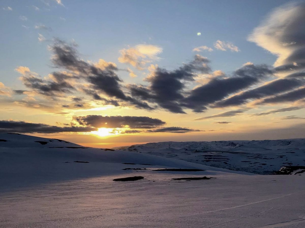 Båtsfjord midnattssol