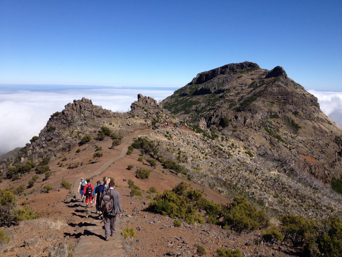 Fottur til Pico Ruivo, Madeira
